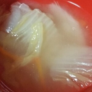 白菜たっぷり♡生姜スープ